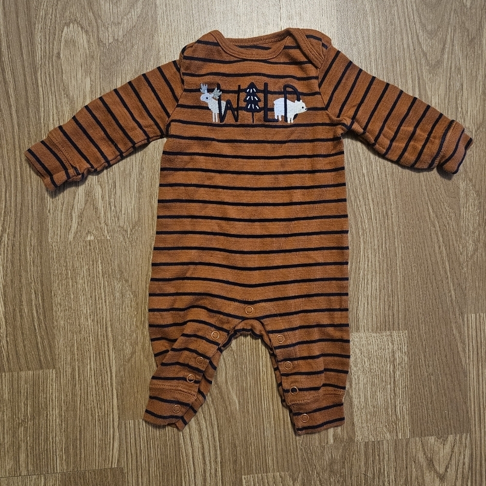 Carter's Wild Animal Striped One Piece